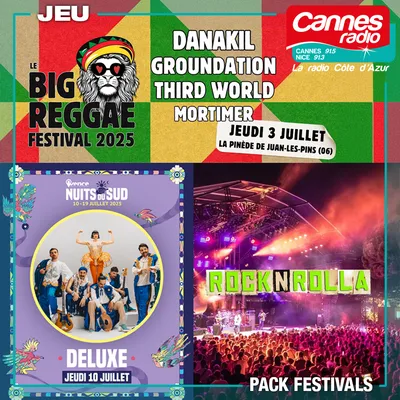 GAGNEZ LE "PACK CULTURE" DE CANNES RADIO