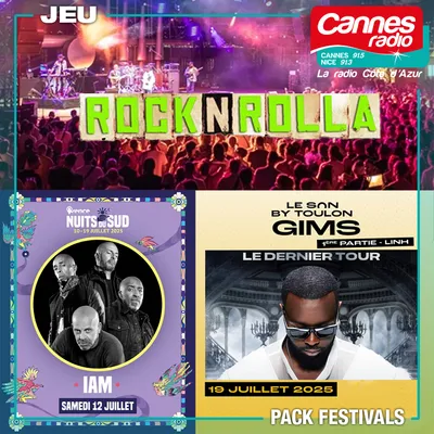 GAGNEZ LE "PACK CULTURE" DE CANNES RADIO