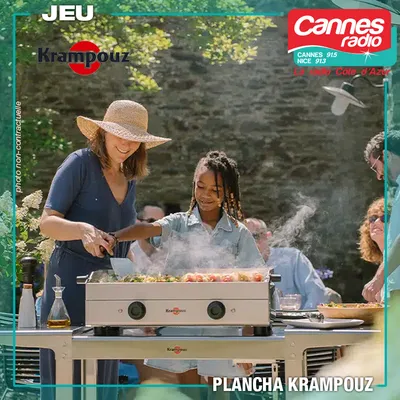 JEU LES PANIERS DE L'ETE : GAGNEZ UNE PLANCHA DE LA MARQUE KRAMPOUZ