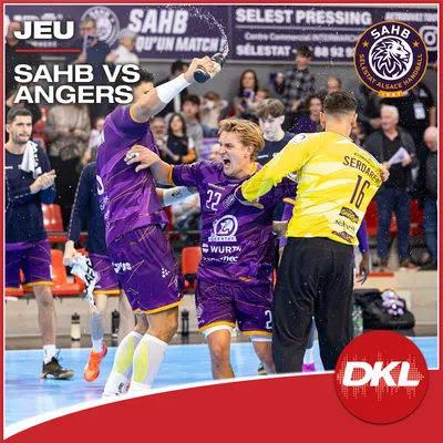 Gagnez vos places pour le match SAHB vs ANGERS !