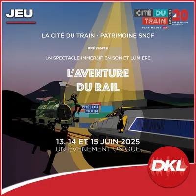 Gagnez vos places pour le spectacle "L'aventure du rail" !