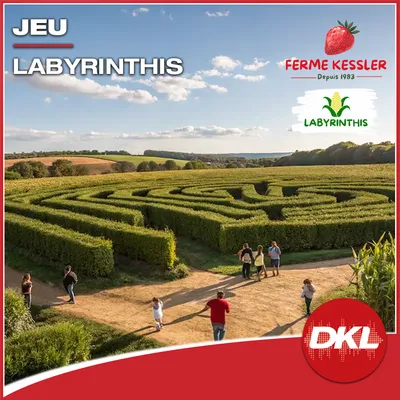 Gagnez vos entrées pour Labyrinthis, l'unique labyrinthe géant de...