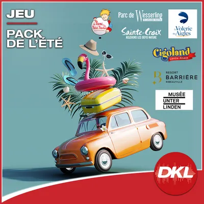 Gagnez votre pack de l'été sur DKL !
