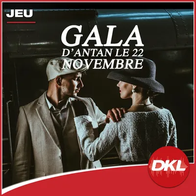 Gagnez votre dîner-spectacle pour le Gala d'Antan !