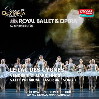 GAGNEZ DES PLACES POUR "LE LAC DES CYGNES" AU CINEMA OLYMPIA A CANNES