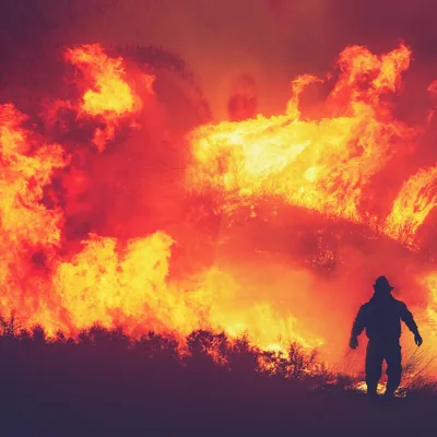 Incendie aux portes de Marseille