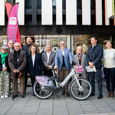 m2A DÉPLOIE UN NOUVEAU RÉSEAU DE STATIONS DE VÉLOS EN LIBRE-SERVICE...