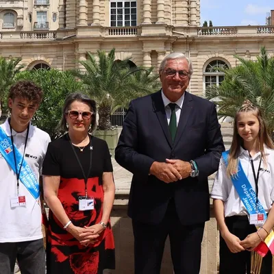 Des conseillers départementaux jeunes de Côte-d’Or de passage au...