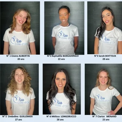 Huit candidates pour l’élection miss Côte-d’Or 2025 