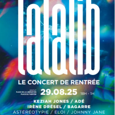 Le retour du Lalalib : programmation 2025