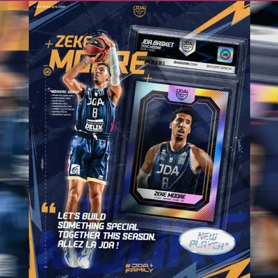 Zeke Moore, nouvelle recrue de la JDA Basket 