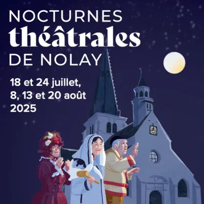 Nolay s’illumine au rythme des Nocturnes Théâtrales 2025 