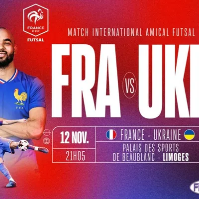 Futsal : France Ukraine à Limoges !