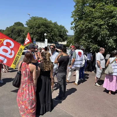 Limoges : rassemblement des personnels de l’action sociale 