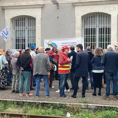 Mobilisation pour la réouverture de la ligne Angoulême-Limoges