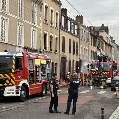 Incendie dans un immeuble proche de la gare de Limoges