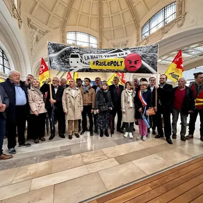 Mobilisation pour les lignes Clermont-Paris et POLT