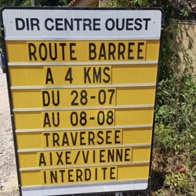 RN 21 : les travaux se poursuivent à Aixe-sur-Vienne
