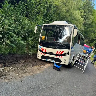 Corrèze : Pas de blessés dans un accident de car scolaire à Beynat
