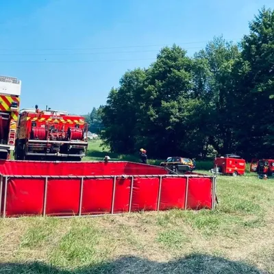 Corrèze : Un feu de forêt ravage 4 hectares tout près de Brive