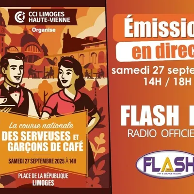 Course des serveuses et garçons de café à Limoges 2025