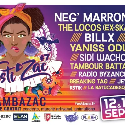 Festi’Zac 2025 à Ambazac : 2 jours de musiques actuelles au Domaine...