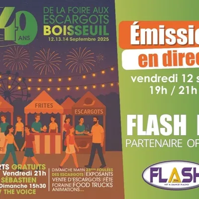 Les 40 ans de la Foire aux Escargots de Boisseuil