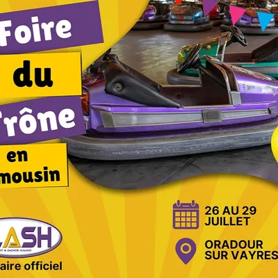 La Foire du Trône en Limousin d'Oradour sur Vayres 2024