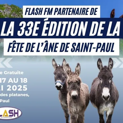 La 33e fête de l’Âne de Saint-Paul