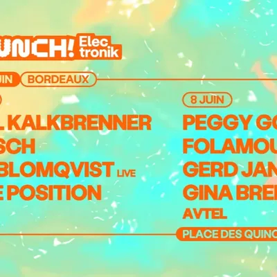 Antoine Baduel vous offre votre séjour pour Brunch Electronik Bordeaux