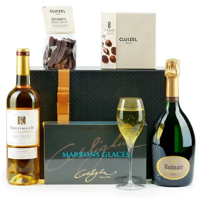 GAGNE TON COFFRET CHAMPAGNE ET GOURMANDISES AVEC BIENMANGER.COM
