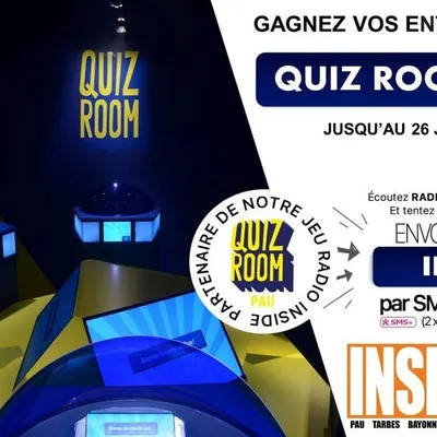 Gagnez vos entrées pour Quiz Room Pau ! 
