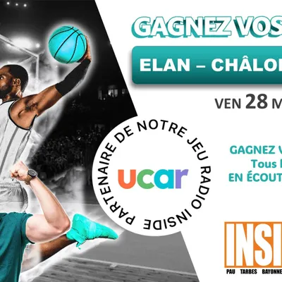 Gagnez vos invitations pour le prochain match de l'Elan Béarnais ! 