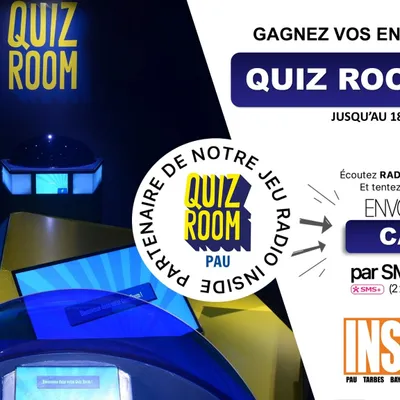 Gagnez vos entrées à Quiz Room Pau ! 