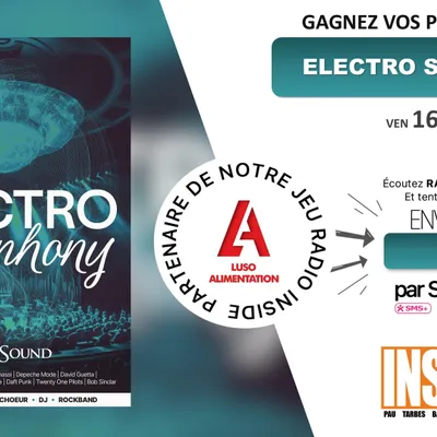 Gagnez vos invitations pour le spectacle Symphony Electro au Zénith...