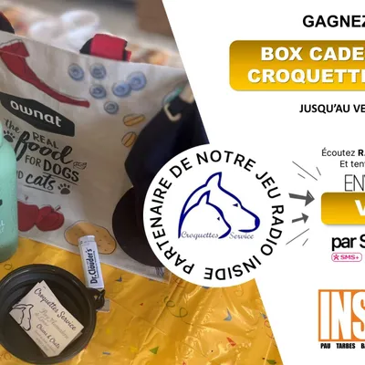 Gagnez votre box cadeaux avec Croquettes Service !
