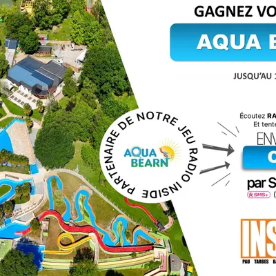 Gagnez vo entrées pour Aqua Béarn ! 