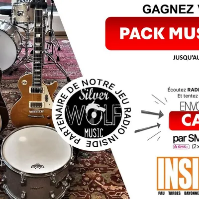 Gagnez votre pack musicien avec Silver Wolf Music ! 