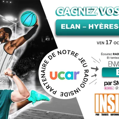 Gagnez vos entrées pour Elan Bearnais VS Hyeres-Toulon vendredii 17...