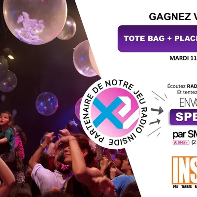 Gagnez votre tote Bag + Places Kid Palace à l'Espace James Chambaud ! 