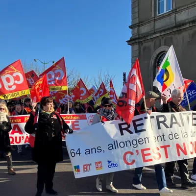 Réforme des retraites : mobilisation stable en Bretagne 