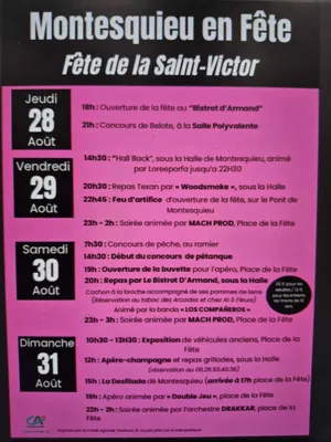 Fête St Victor à Montesquieu-Volvestre