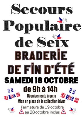 Braderie de fin d'été