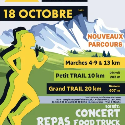 8ème édition de L’Escuroise Trail et Marche