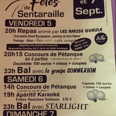 Fêtes de Sentaraille