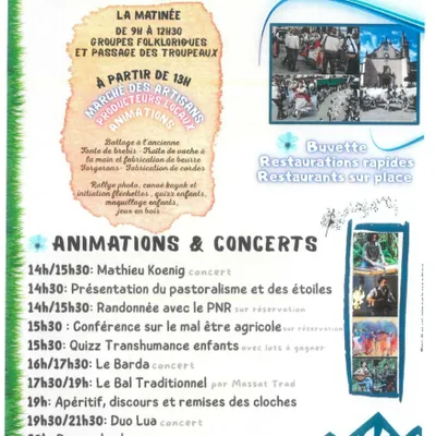 Fête de la transhumance à Seix