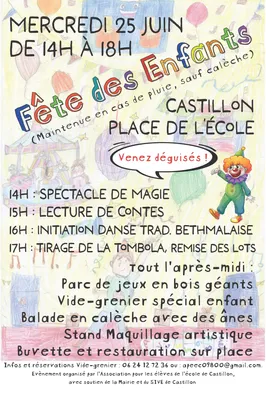 Fête des enfants à Castillon
