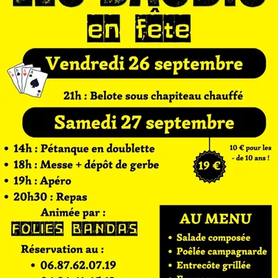 Les Baudis en fête