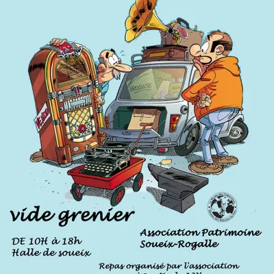 Vide grenier Soueix-Rogalle