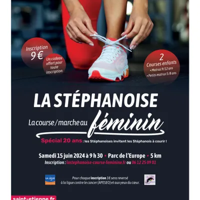 La Stéphanoise - La course/marche au féminin à St-Etienne